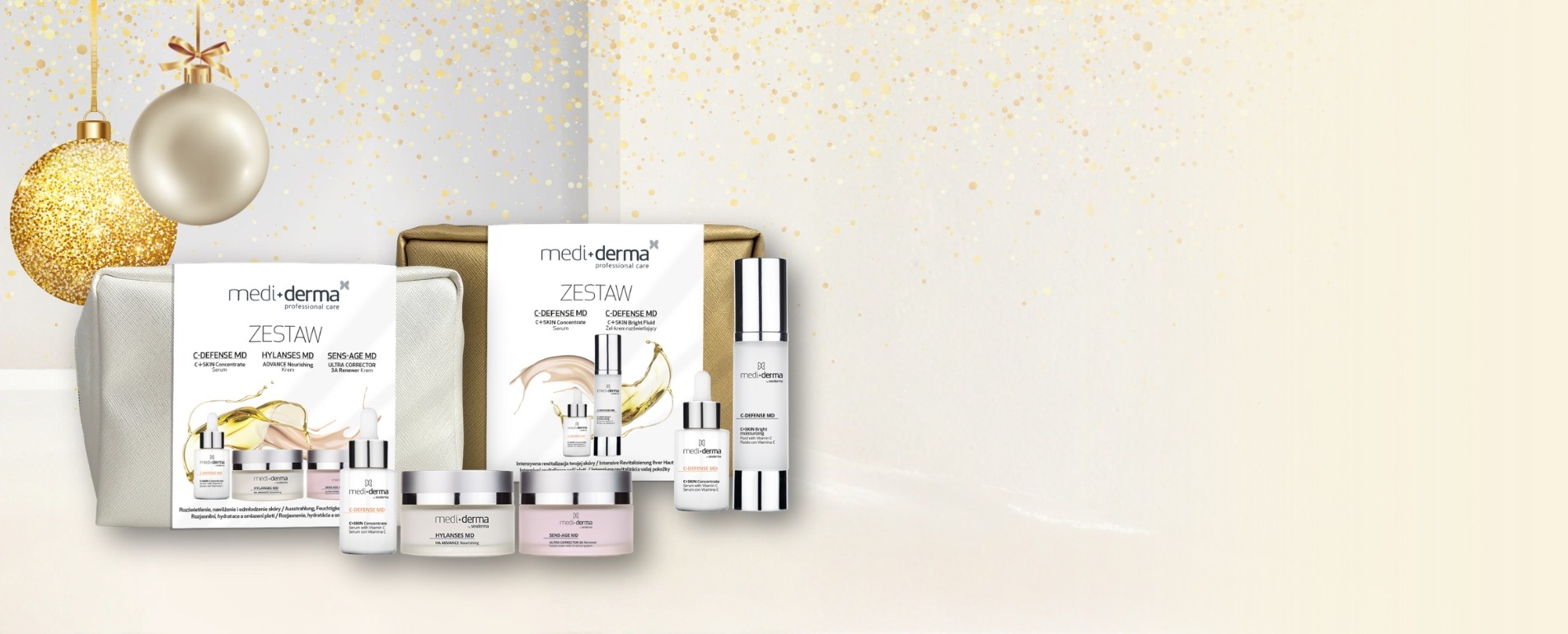 Odkryj świąteczne zestawy w kosmetyczkach